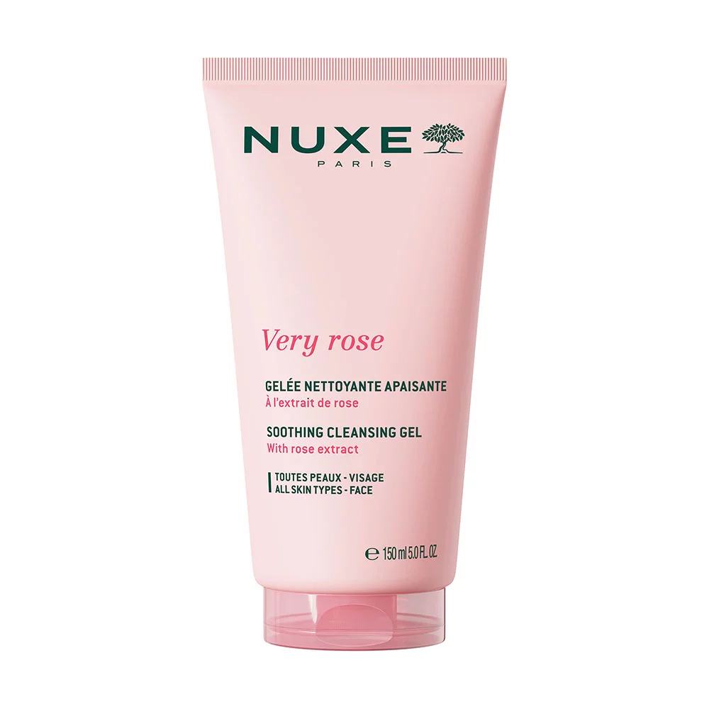 NUXE VERY ROSE BŐRNYUGTATÓ ARCTISZTÍTÓ GÉL 150ML
