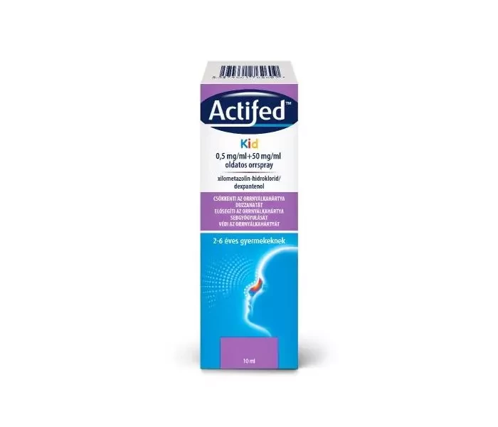 Actifed Kid 0,5 mg/ml+50 mg/ml oldatos orrspray 1x10ml