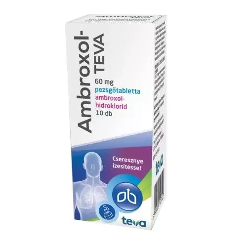 Ambroxol-TEVA 60 mg pezsgőtabletta 10x