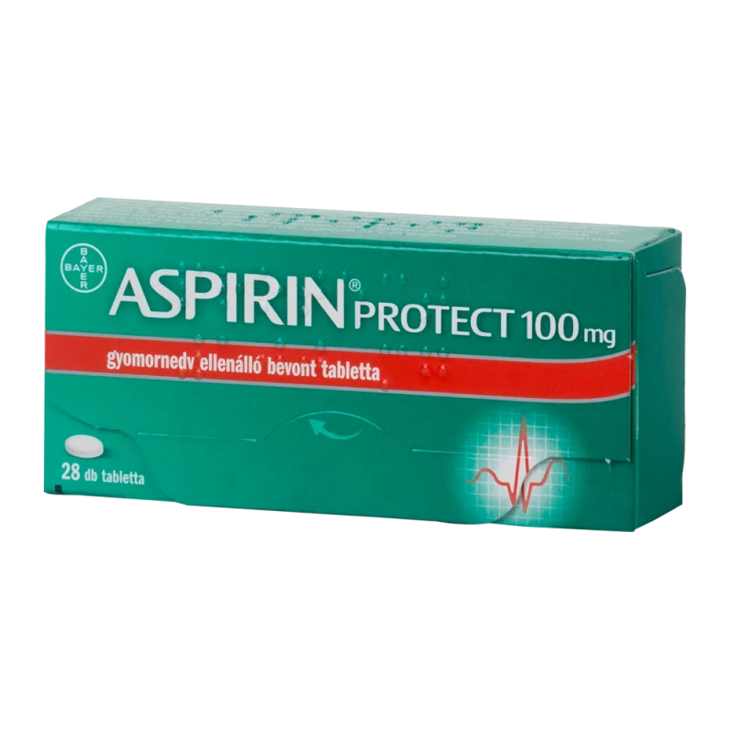 Aspirin Protect 100 mg gyomornedv-ellenálló bevont tabletta 28x