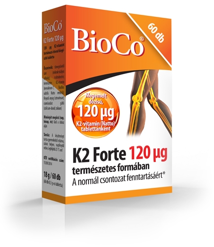BioCo K2-Forte 120 mcg tabletta 60x