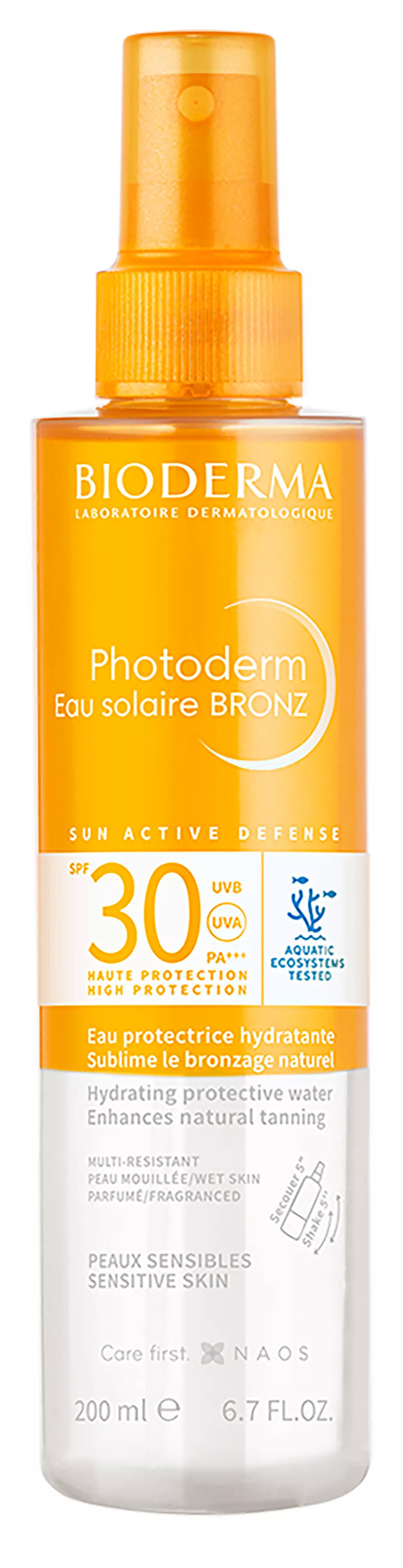 BIODERMA Photoderm Eau solaire BRONZ SPF30 200ml