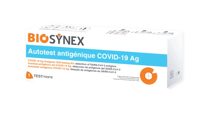Biosynex Covid-19 antigén gyorsteszt 1x