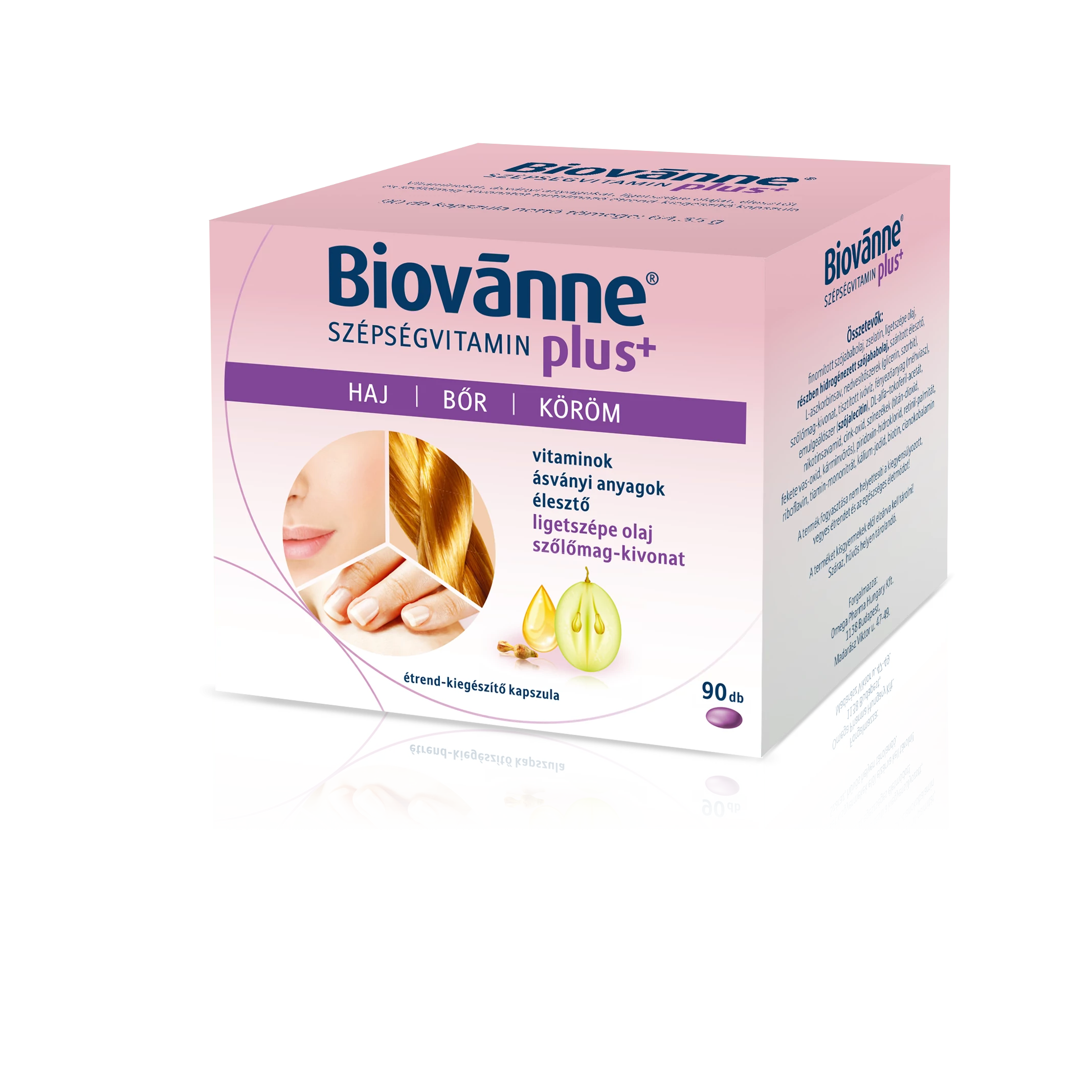 BIOVANNE PLUS SZÉPSÉGVITAMIN KAPSZULA 90X