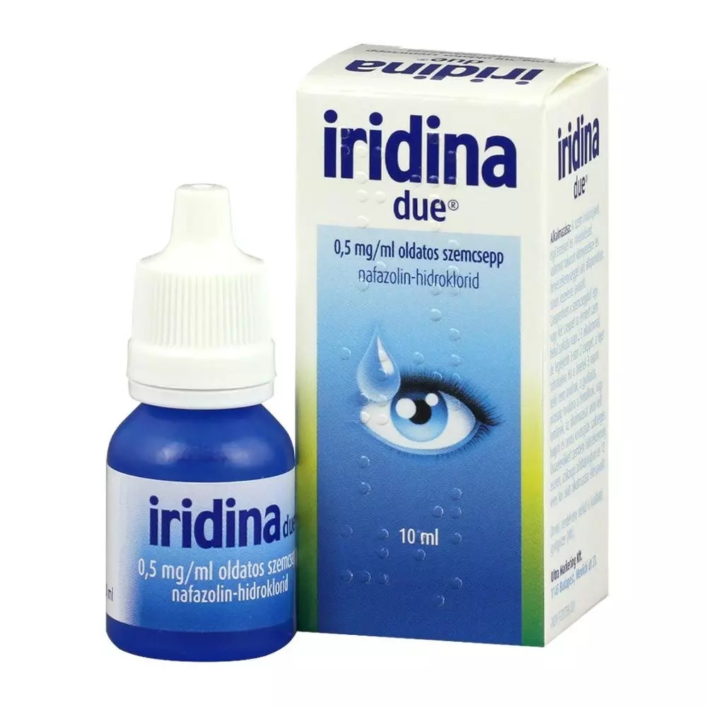 Iridina Due oldatos szemcsepp 10ml