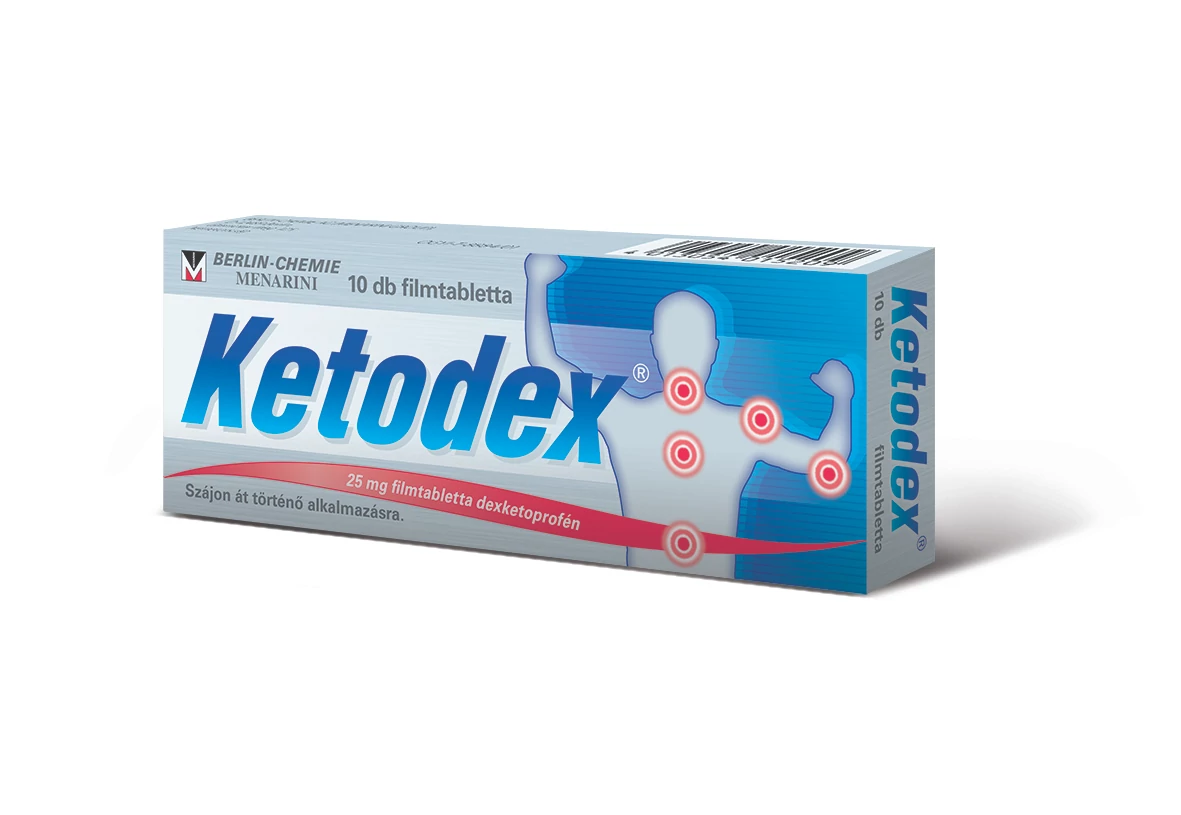Ketodex® 25 mg filmtabletta 10x