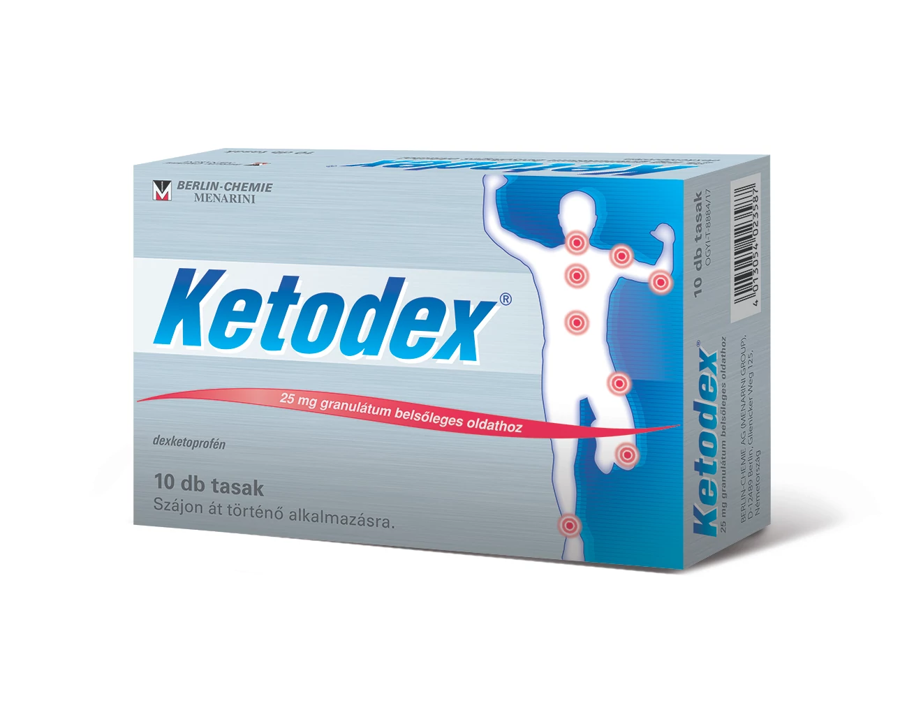 KETODEX 25 MG GRAN.BELS.OLDAT 10X
