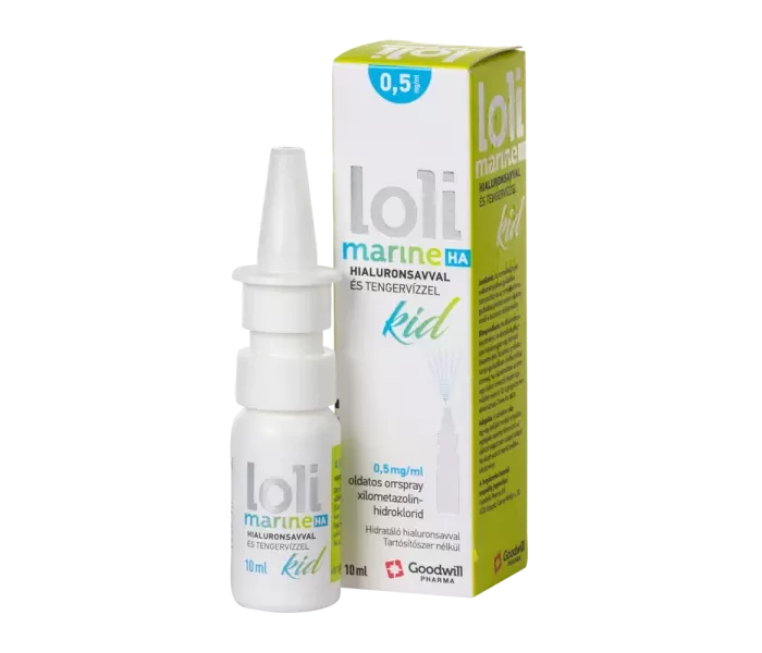 Lolimarine HA Kid 0,5mg/ml oldatos orrspray 1x10ml