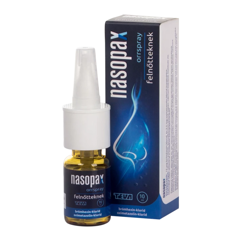NASOPAX ORRSPRAY FELNŐTTEKNEK 10ml