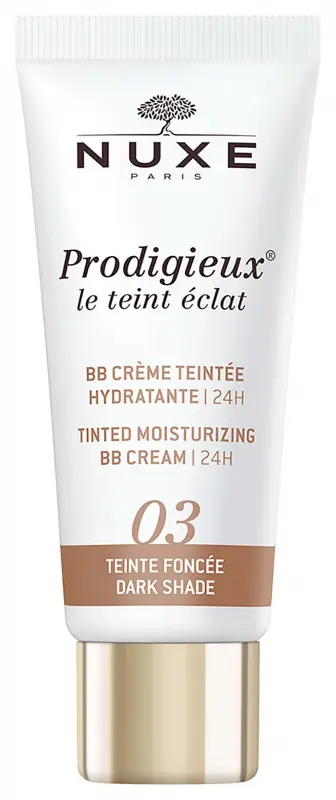 NUXE PRODIGIEUX BB CREAM  N°3 DEEP / SÖTÉT 30ML