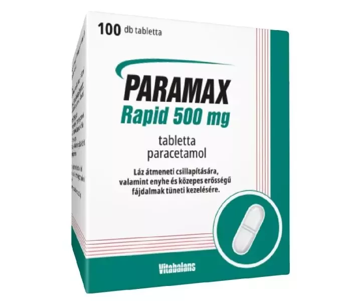 PARAMAX RAPID 500 MG TABL. 100X