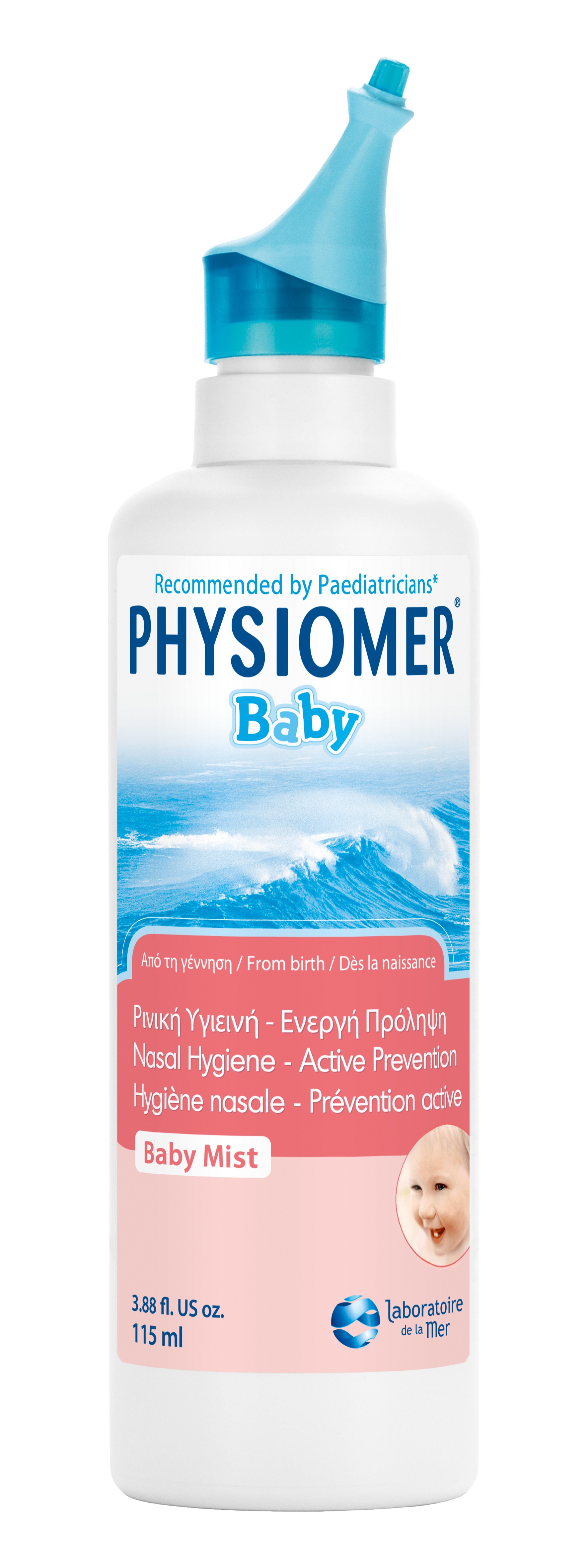 Physiomer orröblítő oldat csecsemőknek 115 ml