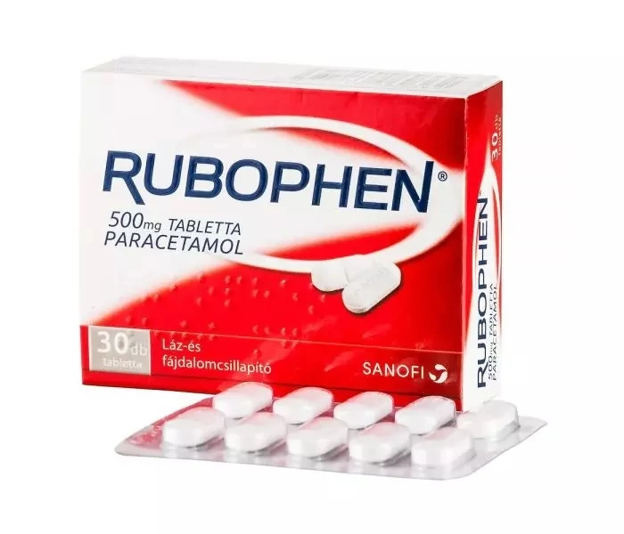 Rubophen 500mg tabletta 30x