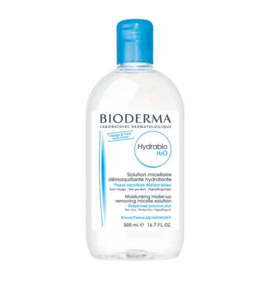 BIODERMA Hydrabio H2O arc- és sminklemosó micellaoldat 500ml
