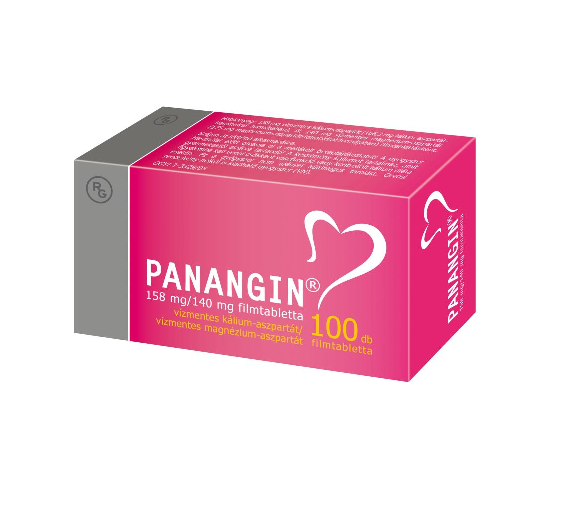 Panangin® 158 mg/140 mg filmtabletta 100x