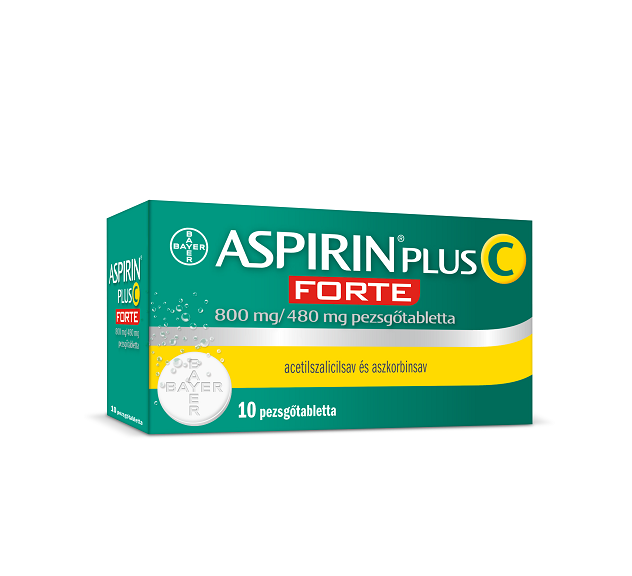 Aspirin® Plus C FORTE 800mg/480mg pezsgőtabletta 10x