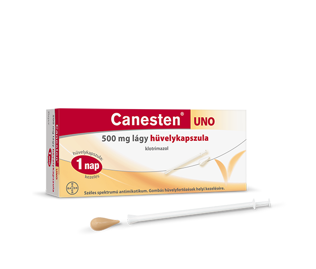 Canesten® Uno 500 mg lágy hüvelykapszula