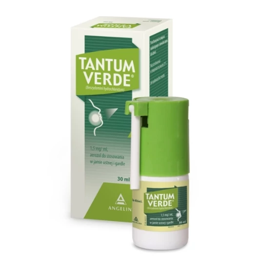 Tantum Verde 1,5 mg/ml szájnyálkahártyán alkalmazott spray 30ml