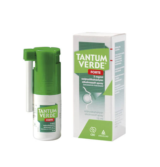 Tantum Verde Forte 3 mg/ml szájnyálkahártyán alkalmazott spray 15ml