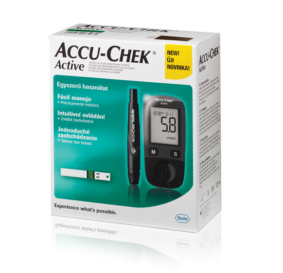 AccuChek Active vércukorszintmérő készülék