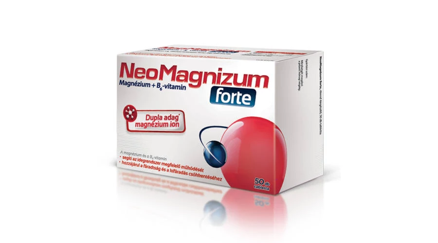 NeoMagnizum forte étrend-kiegészítő tabletta 50x