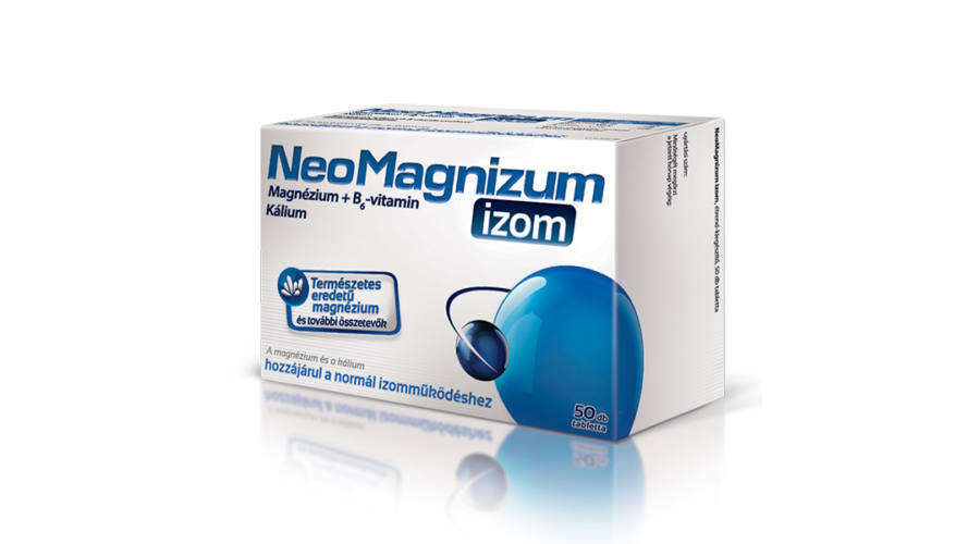 NeoMagnizum izom étrend-kiegészítő tabletta 50x