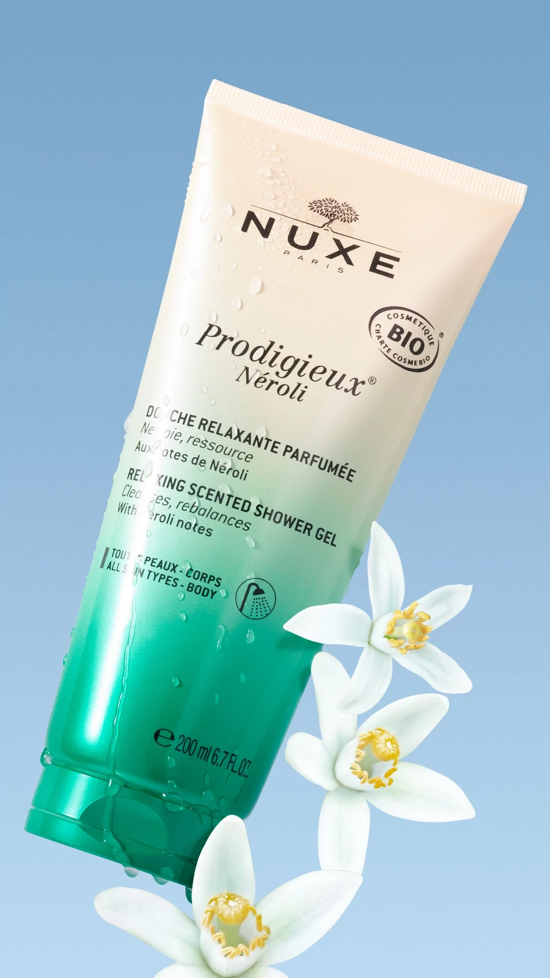 NUXE Prodigieux Neroli Tusfürdő 200 ml