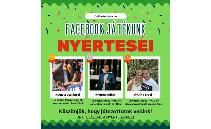 Megvannak a nyertesek! – Így zárult a nyári arcápoló nyereményjátékunk