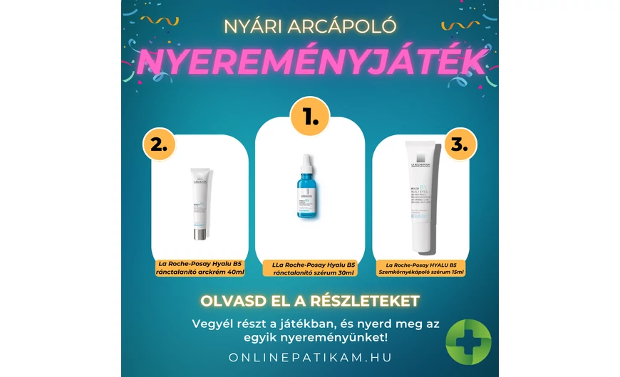 Játssz velünk és nyerj prémium La Roche-Posay Hyalu B5 termékeket!